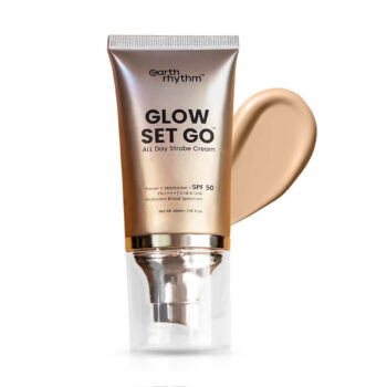 Earth Rhythm Glow Set Go All Day Strobe Cream Primer + Highlighter, SPF 50 Pa++++